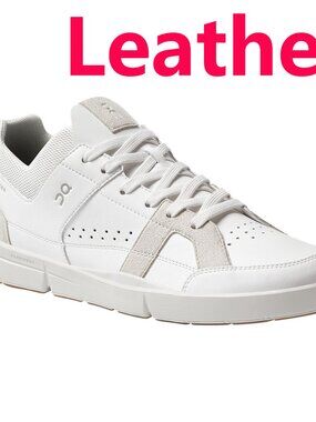 Brand New On Men's Roger Clubhouse Shoes - Leather, Comfortable, Cushioned